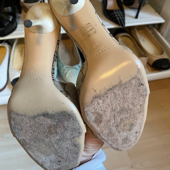 Gucci Beige and e obony Original canvas - Picture 5 of 7